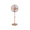 Metal Pedestal Fan 16 Inch Oscillating Adjustable Height 3 Speed